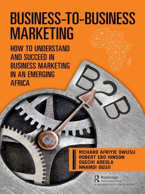 cover image of Business-to-Business Marketing